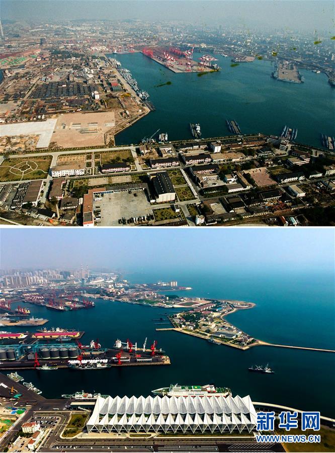 (上合青島峰會)(4)老影像 新青島